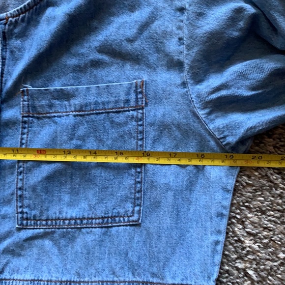 Vintage Chorus Blues Denim Maxi Dress - Picture 7 of 13